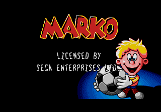Заставка игры Marko's Magic Football